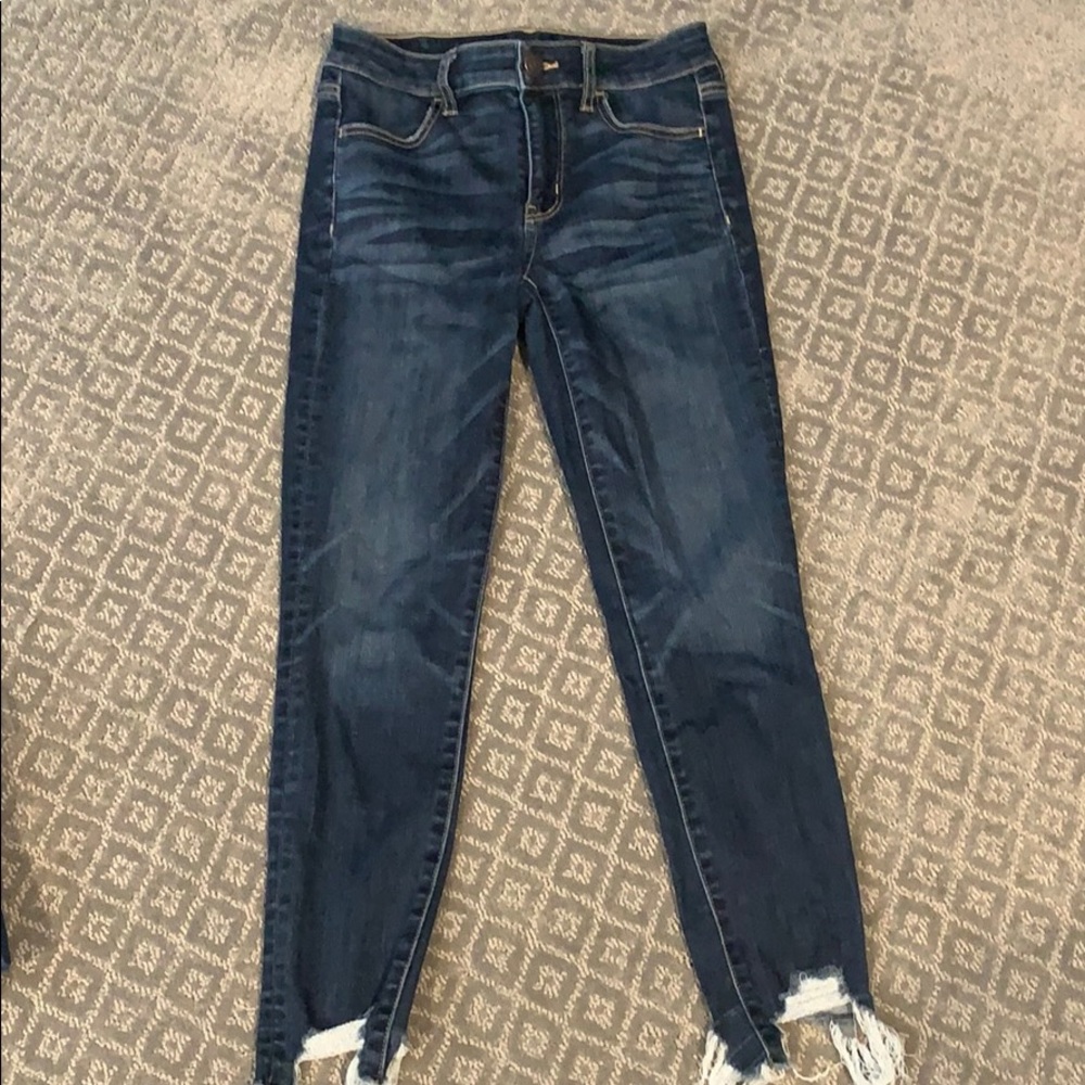 American Eagle hi-rise jeggings crop